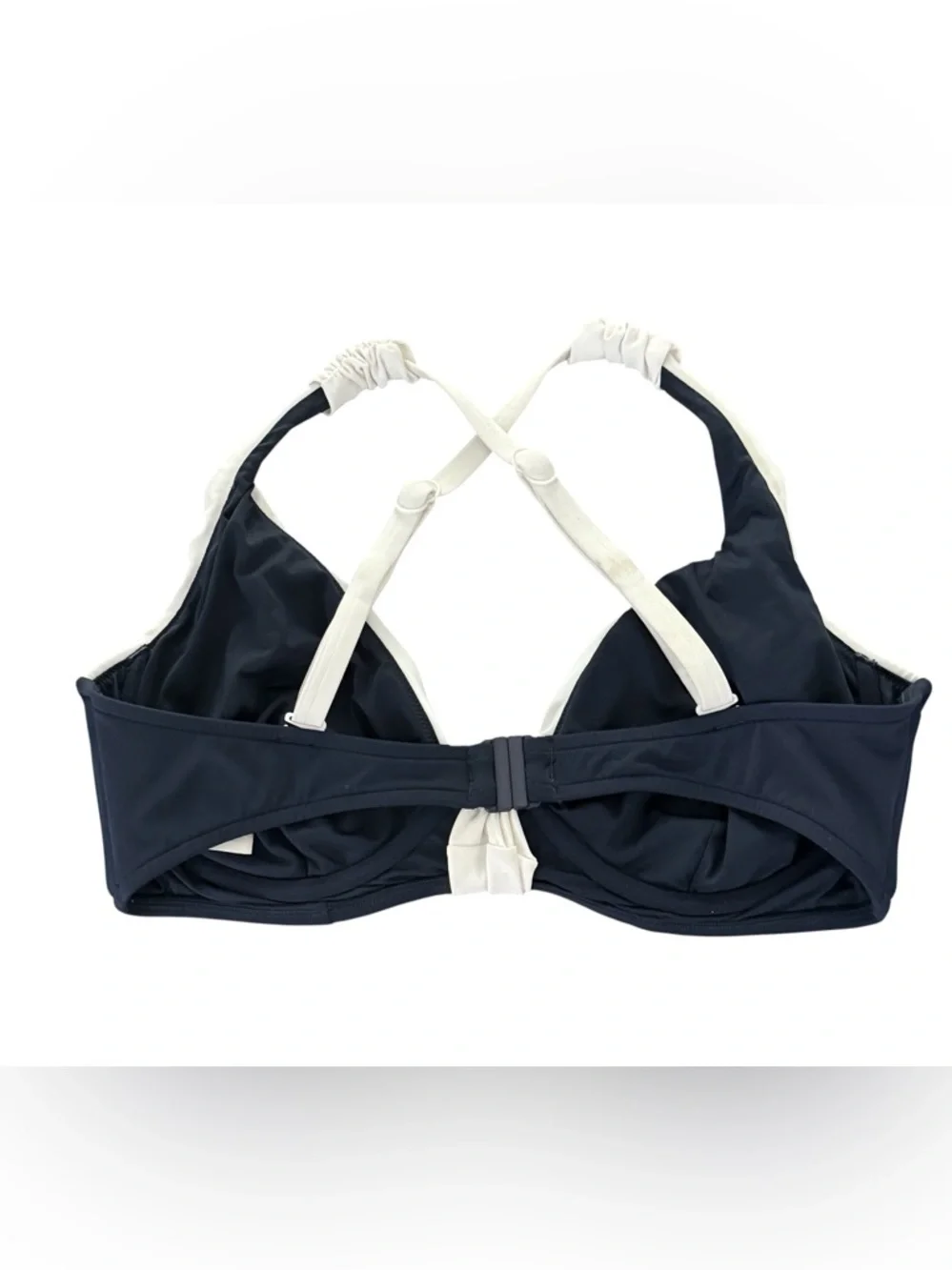 Seafolly Australia Sz US 10 (38inch bust) Bikini Top Adjustable Strap Navy Blue